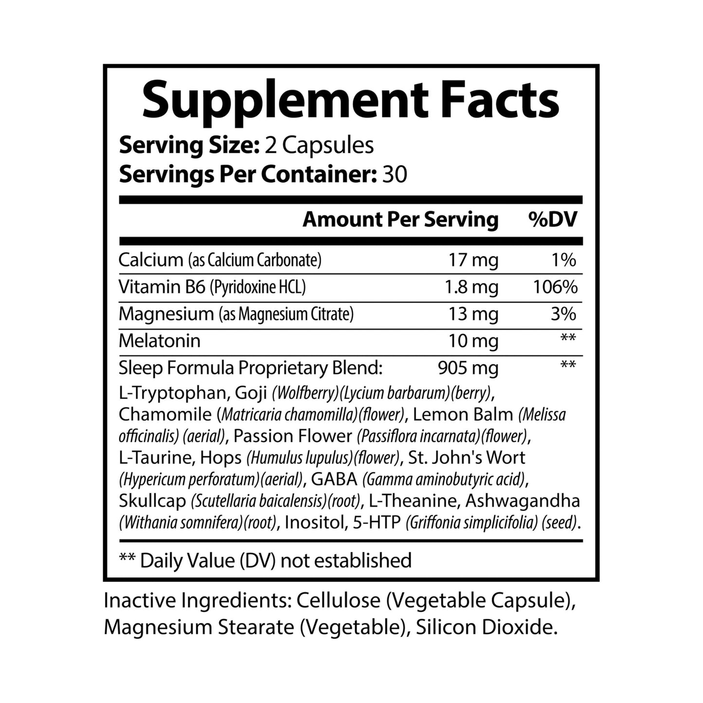 Antioxidant Sleep Aid
