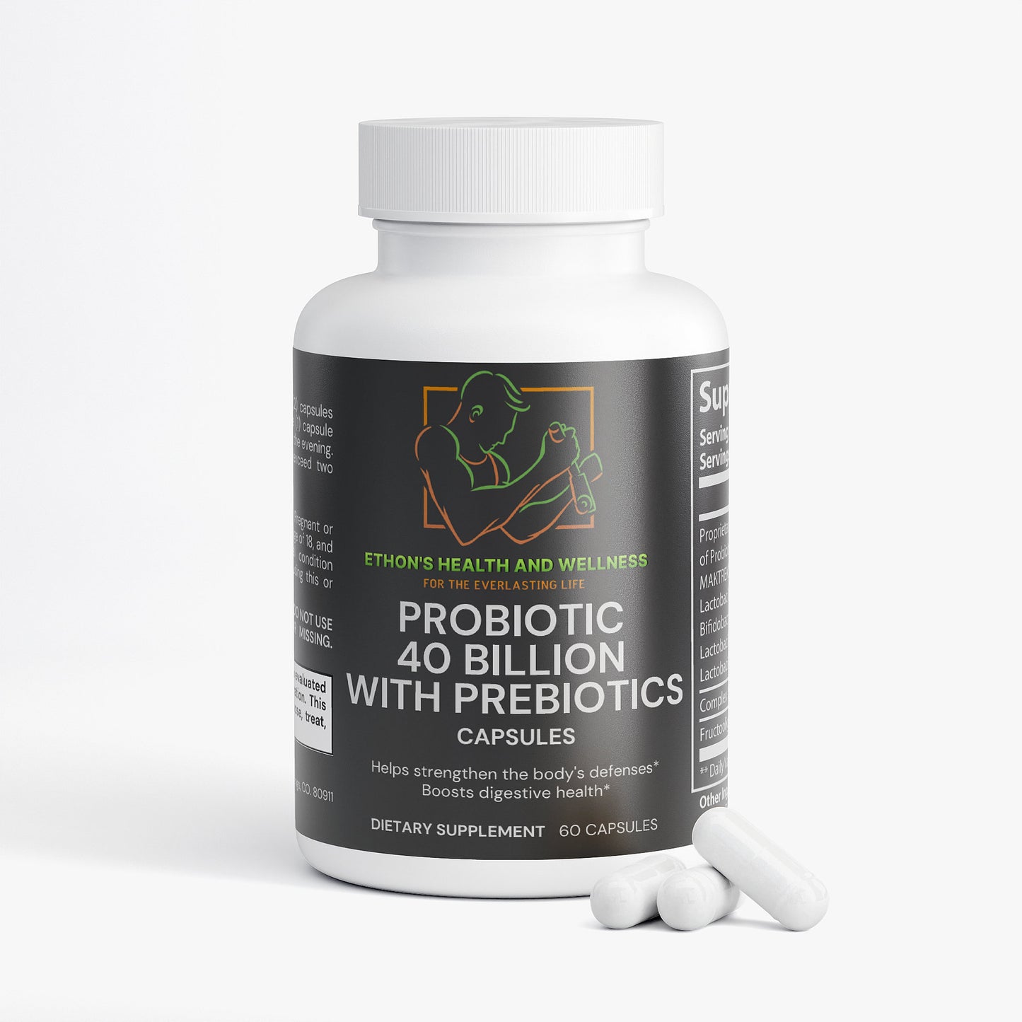 Probiotic 40 Billion with Prebiotics