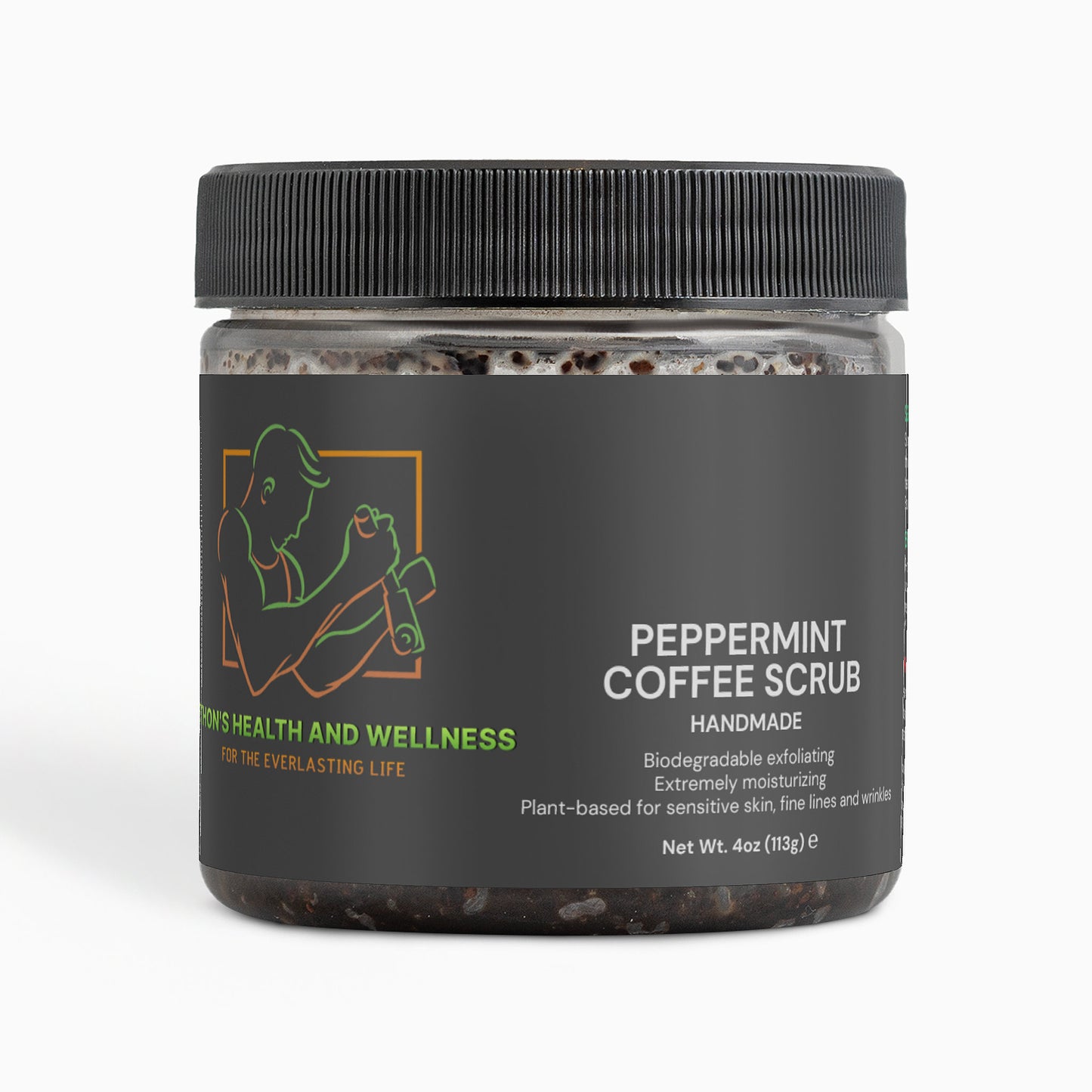 Peppermint Coffee Scrub
