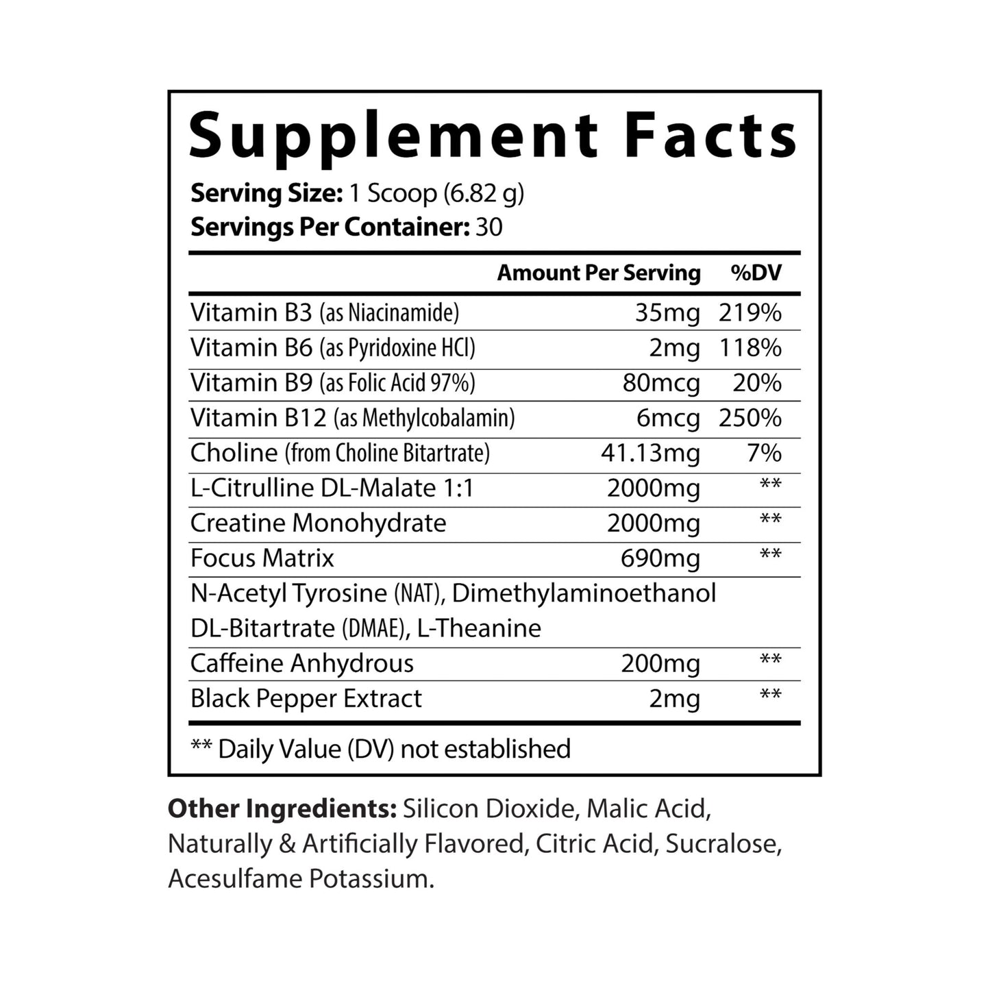 Pre-Workout (Fruit Punch)