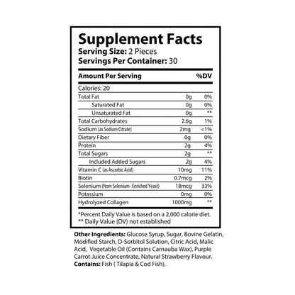 Collagen Gummies (Selenium)