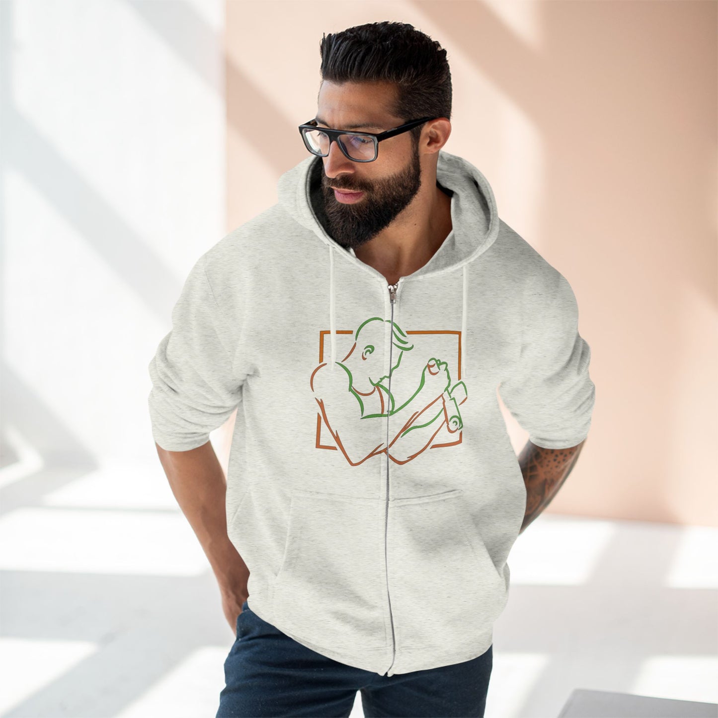 Men's Zip Hoodie