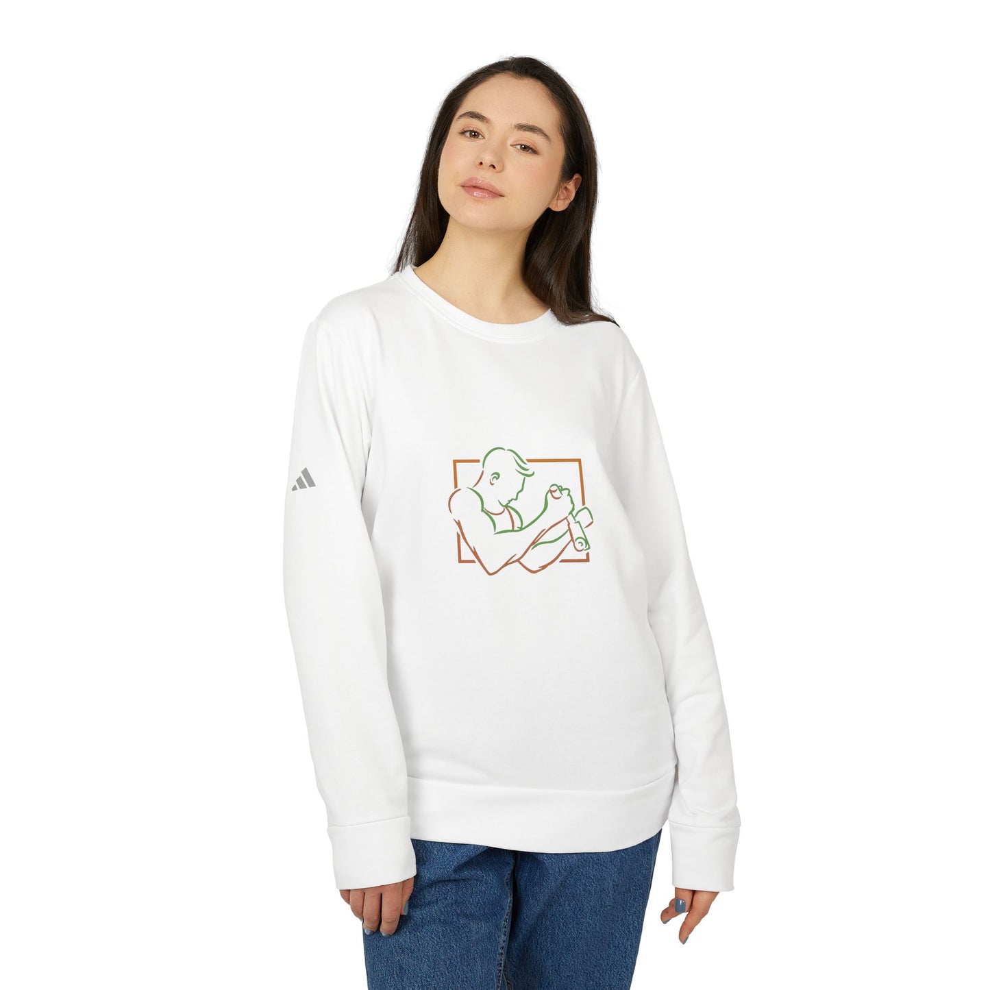 Women's adidas Fleece Crewneck Sweatshirt