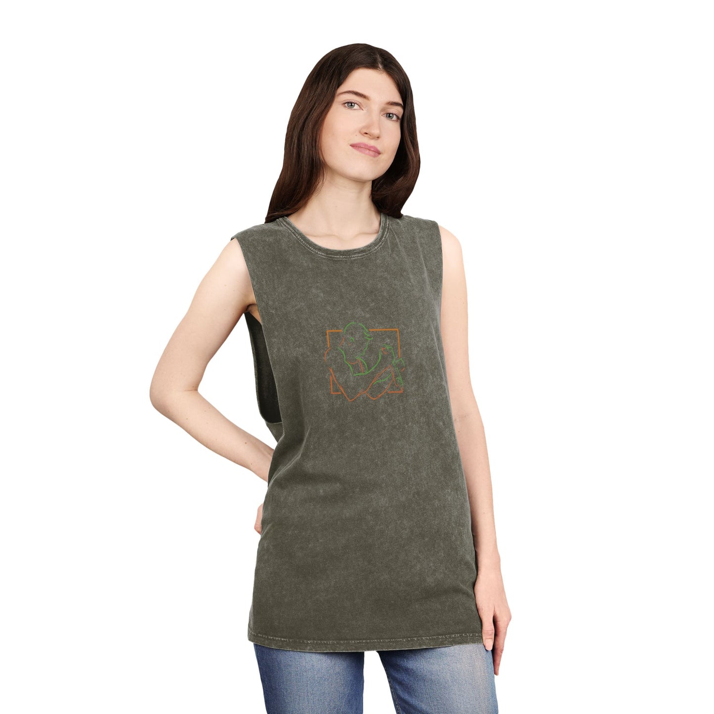 Women's Stonewash Tank Top