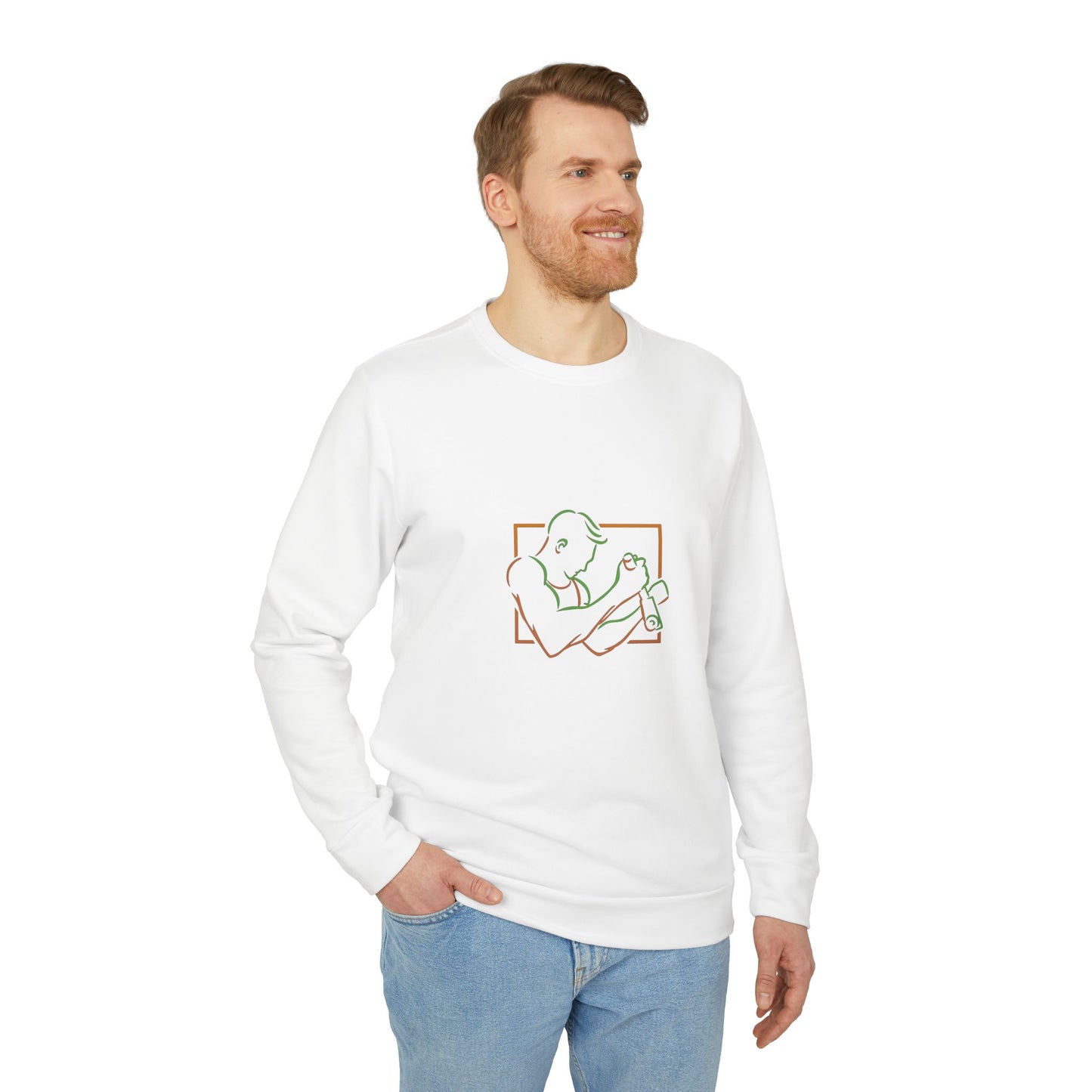 Men's adidas Fleece Crewneck Sweatshirt