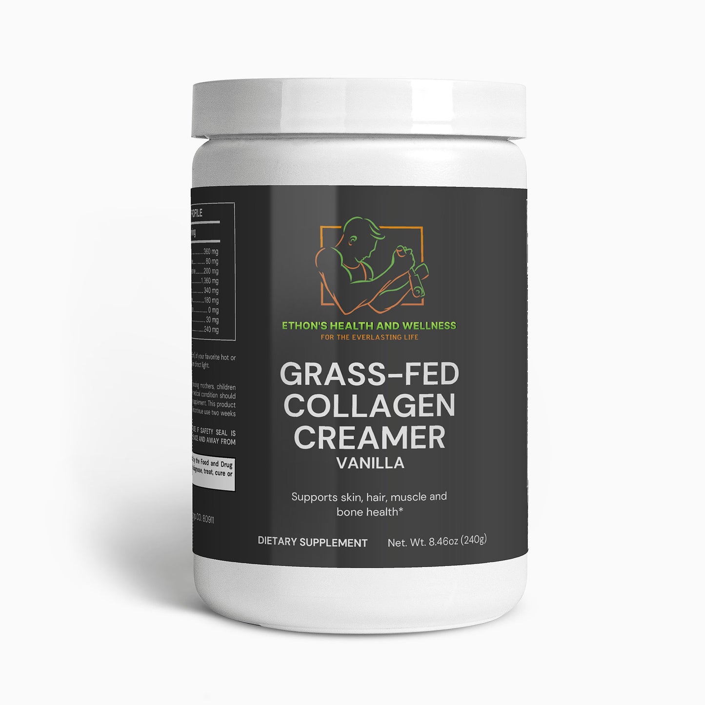 Grass-Fed Collagen Creamer (Vanilla)