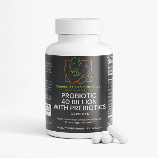Probiotic 40 Billion with Prebiotics