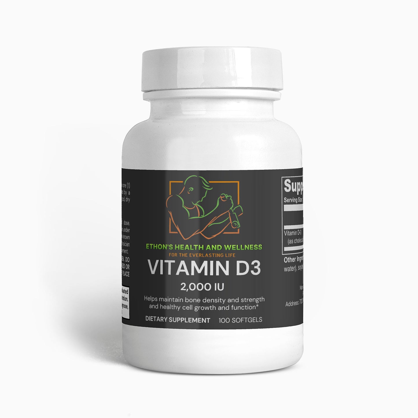 Vitamin D3 2,000 IU