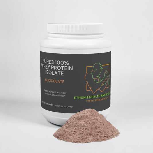 Pure3 100% Whey Protein Isolate (Chocolate)