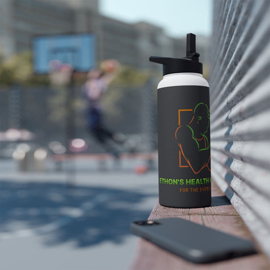 Stainless Steel Water Bottle, Standard Lid