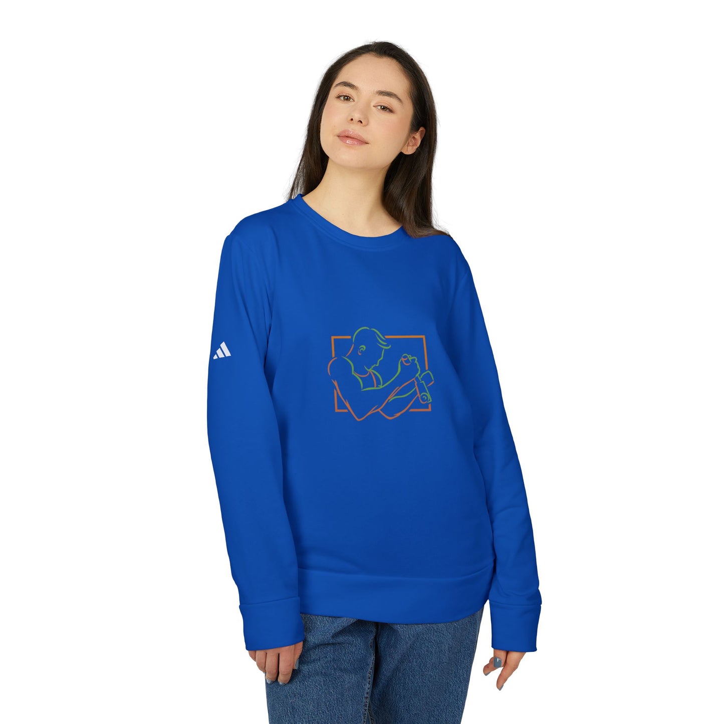 Women's adidas Fleece Crewneck Sweatshirt