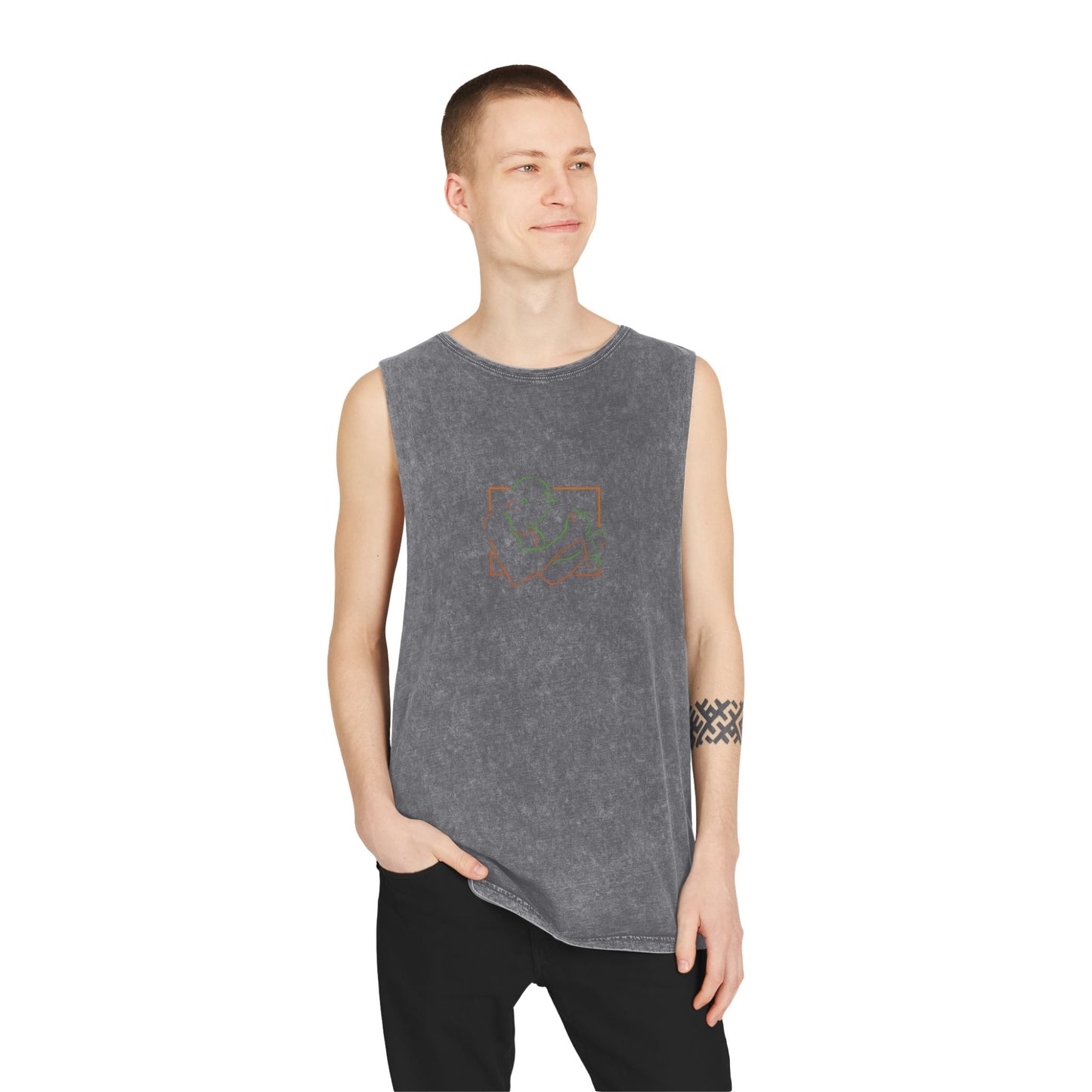 Men's Stonewash Tank Top