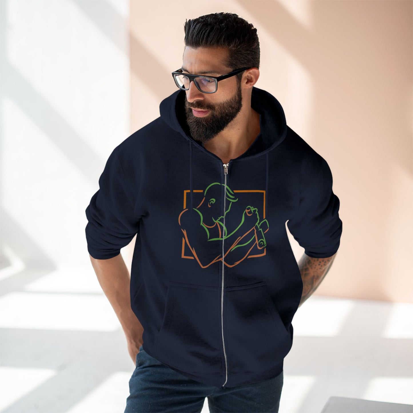 Men's Zip Hoodie