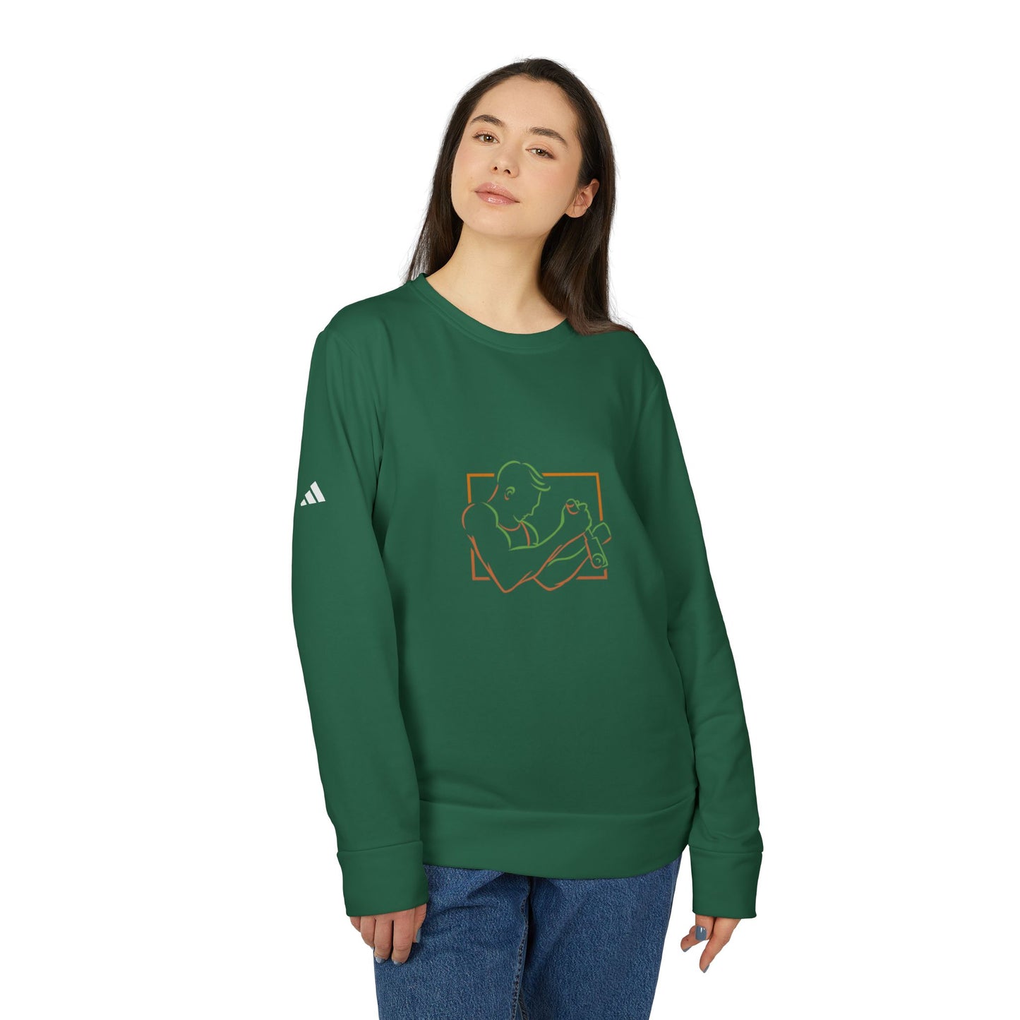 Women's adidas Fleece Crewneck Sweatshirt
