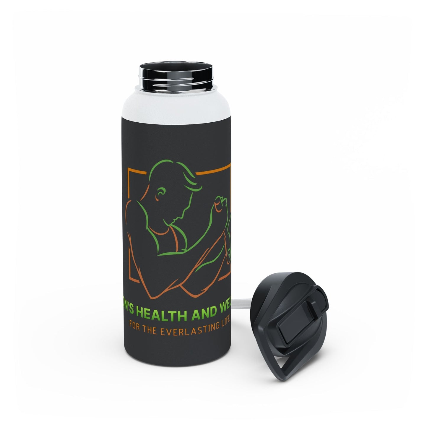 Stainless Steel Water Bottle, Standard Lid